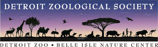 DETROIT ZOOLOGICAL SOCIETY DETROIT ZOO BELLE ISLE NATURE CENTER logo