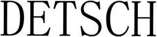 DETSCH logo