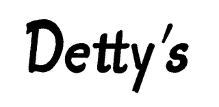 DETTY'S logo