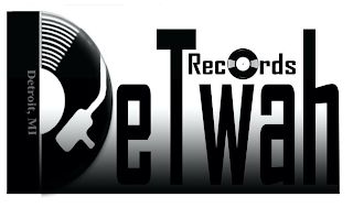 DETWAH RECORDS DETROIT, MI logo