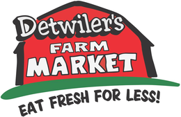 DETWILER'S FARM MARKET EAT FRESH FOR LESS logo