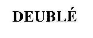 DEUBLÉ logo