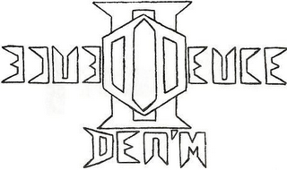 DEUCE DEUCE DEN'M logo