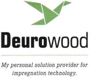 DEUROWOOD MY PERSONAL SOLUTION PROVIDER FOR IMPREGNATION TECHNOLOGY. logo