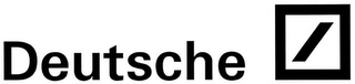 DEUTSCHE logo
