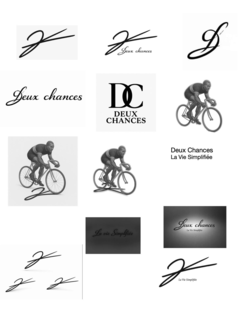 DEUX CHANCES DC DEUX CHANCES DEUX CHANCES LA VIE SIMPLIFIÉE logo