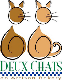 DEUX CHATS AN ARTISAN BAKERY logo