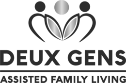 DEUX GENS ASSISTED FAMILY LIVING logo