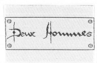 DEUX HOMMES logo