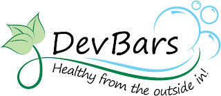 DEV BARS HEALTHY FROM THE OUTSIDE IN! logo