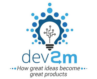 DEV2M HOW GREAT IDEAS BECOME GREAT PRODUCTS logo