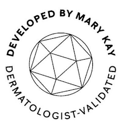 DEVELOPED BY MARY KAY DERMATOLOGIST-VALIDATED logo