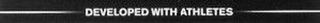 DEVELOPED WITH ATHLETES logo