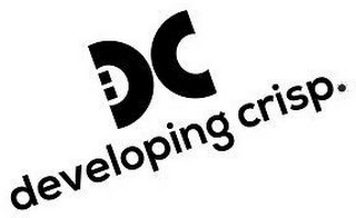 DEVELOPING CRISP. logo