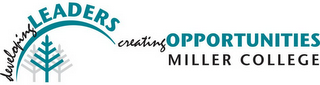 DEVELOPING LEADERS CREATING OPPORTUNITIES MILLER COLLEGE logo