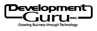 DEVELOPMENT GURU INC. GROWING BUSINESS THROUGH TECHNOLOGY logo