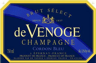 DEVENOGE CHAMPAGNE CORDON BLEU logo