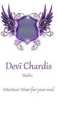 DEVI CHARDIS INTENTION WEAR FOR YOUR SOUL logo