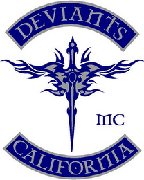 DEVIANTS MC CALIFORNIA logo