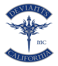 DEVIANTS MC CALIFORNIA logo