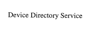 DEVICE DIRECTORY SERVICE logo