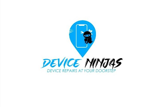 DEVICE NINJAS, DEVICE REPAIRS AT YOUR DOORSTEP logo