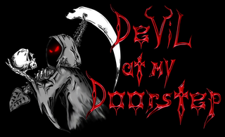 DEVIL AT MY DOORSTEP logo
