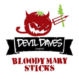 DEVIL DAVES ORIGINAL BLOODY MARY STICKS logo