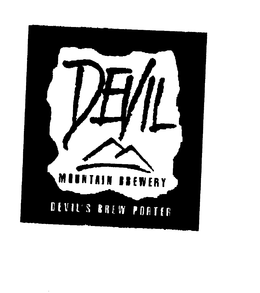 DEVIL MOUNTAIN BREWERY DEVIL'S BREW PORTER logo