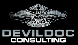 DEVILDOC CONSULTING FLEET MARINE FORCE logo