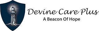 DEVINE CARE PLUS A BEACON OF HOPE logo