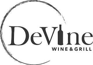 DEVINE WINE & GRILL logo