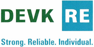 DEVK RE STRONG. RELIABLE. INDIVIDUAL. logo