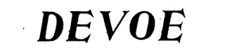 DEVOE logo
