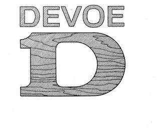 DEVOE "D" logo