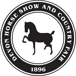 DEVON HORSE SHOW AND COUNTRY FAIR 1896 logo