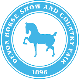 DEVON HORSE SHOW AND COUNTRY FAIR 1896 logo