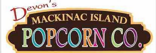 DEVON'S MACKINAC ISLAND POPCORN CO. logo