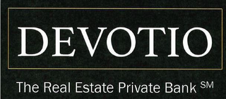 DEVOTIO THE REAL ESTATE PRIVATE BANK logo