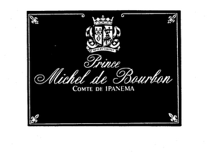 DEVS ET CARITAS PRINCE MICHEL DE BOURBON COMTE DE IPANEMA logo