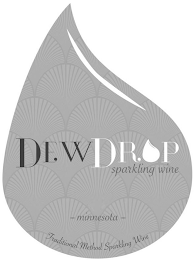 DEW DROP SPARKLING WINE -MINNESOTA-TRADITIONAL METHOD SPARKLING WINE logo