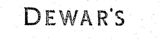 DEWAR'S