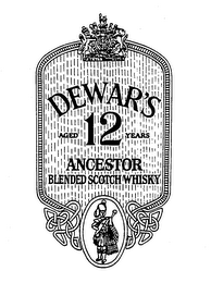 DEWAR'S AGED 12 YEARS ANCESTOR BLENDED SCOTCH WHISKY logo