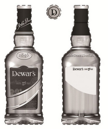 DEWAR'S D 1846 JOHN DEWAR EDINBURGH DOUBLE AGED JOHN DEWAR & SONS LTD logo