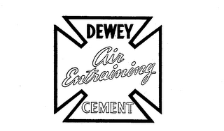DEWEY AIR ENTRAINING CEMENT logo