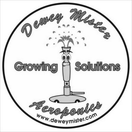 DEWEY MISTER AEROPONICS GROWING SOLUTION logo