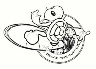 DEWIE THE TURTLE logo