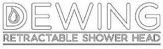 DEWING RETRACTABLE SHOWER HEAD logo