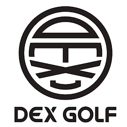 DEX GOLF DEX logo