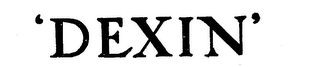 'DEXIN' logo